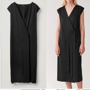 COS Black Midi Dress